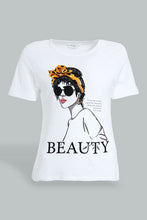 تنزيل الصورة على معرض الصور، Redtag-Black-Photo-Graphic-Print-T-Shirt-Graphic-Prints-Women's-