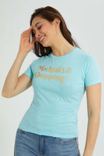 تنزيل الصورة على معرض الصور، Redtag-Pink-Graphic-Print-T-Shirt-Active-Tees-Women's-