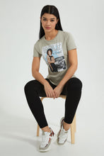 تنزيل الصورة على معرض الصور، Redtag-Yellow-Graphic-Print-T-Shirt-Colour:Yellow,-Filter:Women's-Clothing,-New-In,-New-In-Women,-Non-Sale,-S22B,-Section:Women,-Women-T-Shirts-Women's-