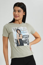 تنزيل الصورة على معرض الصور، Redtag-Yellow-Graphic-Print-T-Shirt-Colour:Yellow,-Filter:Women's-Clothing,-New-In,-New-In-Women,-Non-Sale,-S22B,-Section:Women,-Women-T-Shirts-Women's-