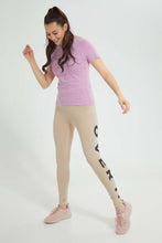 تنزيل الصورة على معرض الصور، Redtag-Green-Graphic-Print-T-Shirt-Active-Tees-Women's-