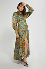 تنزيل الصورة على معرض الصور، Redtag-Assorted-Printed-Long-Dress-Dresses-Women's-