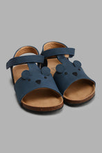 Load image into Gallery viewer, Redtag-Navy-Bear-Cork-Sandal-Cork-Boys-3 to 5 Years