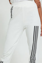 تنزيل الصورة على معرض الصور، Redtag-White-Active-Jogger-With-Placement-Stripes-Joggers-Women's-0