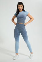 تنزيل الصورة على معرض الصور، Redtag-Blue-Seamless-Short-Sleeves-T-Shirt-Colour:Blue,-Filter:Women's-Clothing,-New-In,-New-In-Women,-Non-Sale,-S22B,-Section:Women,-Women-T-Shirts-Women's-