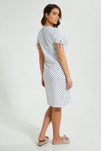 تنزيل الصورة على معرض الصور، Redtag-White-Snoopy-Printed-Nightshirt-Nightshirts-Women's-