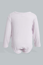 تنزيل الصورة على معرض الصور، Redtag-Lilac-Daisy-2-Pack-Body-Suit-Bodysuits-Baby-0 to 12 Months