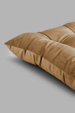 Load image into Gallery viewer, Redtag-Beige-Velvet-Chair-Pad-Chair-Pads-Home-Bedroom-