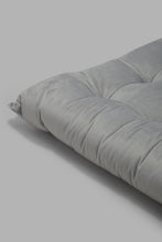 Load image into Gallery viewer, Redtag-Grey-Velvet-Chair-Pad-Category:Cushions,-Colour:Grey,-Filter:Home-Bedroom,-HMW-BED-Cushions,-LEGACY,-New-In,-New-In-HMW-BED,-Non-Sale,-Section:Homewares,-W22O-Home-Bedroom-