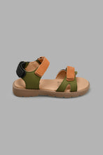 Load image into Gallery viewer, Redtag-Multicolour-Comfort-Sandal-Comfort-Boys-3 to 5 Years