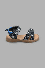 Load image into Gallery viewer, Redtag-Navy-Printed-Sporty-Sandal-Sandals-Boys-3 to 5 Years