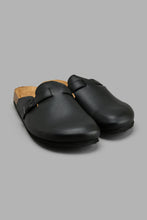Load image into Gallery viewer, Redtag-Black-Cork-Mule-Colour:Black,-Filter:Men's-Footwear,-Men-Casual-Sandals,-New-In,-New-In-Men-FOO,-Non-Sale,-S22A,-Section:Men-Men's-