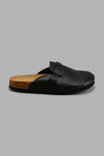Load image into Gallery viewer, Redtag-Black-Cork-Mule-Colour:Black,-Filter:Men's-Footwear,-Men-Casual-Sandals,-New-In,-New-In-Men-FOO,-Non-Sale,-S22A,-Section:Men-Men's-