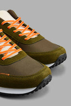 Load image into Gallery viewer, Redtag-Olive-Fabric-Block-Sneaker-Colour:Dark-Green,-Filter:Men's-Footwear,-Men-Trainers,-New-In,-New-In-Men-FOO,-Non-Sale,-S22A,-Section:Men-Men's-