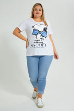 تنزيل الصورة على معرض الصور، Redtag-Character-T-Shirt-Colour:White,-Filter:Plus-Size,-LDP-T-Shirts,-New-In,-New-In-LDP,-Non-Sale,-S22A,-Section:Women,-TBL-Women's-