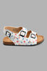 Redtag-White-Floral-Print-Cork-Sandal-Cork-Girls-3 to 5 Years