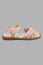 Load image into Gallery viewer, Redtag-Pink-Strap-Sandal-Slingbacks-Senior-Girls-5 to 14 Years