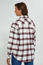 Load image into Gallery viewer, Redtag-Check-Shirt-Blouses-Women's-0