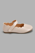 Load image into Gallery viewer, Redtag-Pink-Velcro-Strap-Ballerina-Ballerinas-Girls-3 to 5 Years
