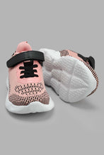 تنزيل الصورة على معرض الصور، Redtag-Pink-Velcro-Strap-Trainer-Sneakers-Girls-3 to 5 Years