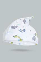 تنزيل الصورة على معرض الصور، Redtag-Blue-Little-Dreamer-2-Pack-Hats-Hats-Baby-0 to 12 Months