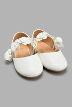 تنزيل الصورة على معرض الصور، Redtag-White-Floral-Trim-Ballerina-Ballerinas-Girls-3 to 5 Years