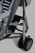 تنزيل الصورة على معرض الصور، Redtag-Grey-Baby-Stroller-Zebra-Prints-Stroller-New-Born-Baby-