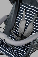 تنزيل الصورة على معرض الصور، Redtag-Grey-Baby-Stroller-Zebra-Prints-Stroller-New-Born-Baby-