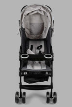 تنزيل الصورة على معرض الصور، Redtag-Grey-Baby-Stroller-Dual-Tone-Stroller-New-Born-Baby-