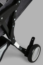 تنزيل الصورة على معرض الصور، Redtag-Grey-Baby-Stroller-Dual-Tone-Stroller-New-Born-Baby-