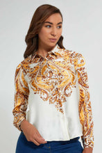 Load image into Gallery viewer, Redtag-Placement-Print-Shirt-Blouses-Women's-0