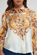 Load image into Gallery viewer, Redtag-Placement-Print-Shirt-Blouses-Women's-0
