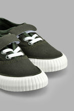 Load image into Gallery viewer, Redtag-Olive-Velcro-Mule-Boys-Casual-Shoes,-Colour:Green,-Filter:Boys-Footwear-(3-to-5-Yrs),-New-In,-New-In-BOY-FOO,-Non-Sale,-S22B,-Section:Kidswear-Boys-3 to 5 Years
