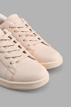 Load image into Gallery viewer, Redtag-Pale-Pink-Star-Print-Sneaker-Colour:Pink,-Filter:Girls-Footwear-(5-to-14-Yrs),-GSR-Trainers,-New-In,-New-In-GSR-FOO,-Non-Sale,-S22B,-Section:Kidswear-Senior-Girls-5 to 14 Years
