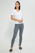 تنزيل الصورة على معرض الصور، Redtag-Black-Plain-Short-Sleeve-V-Neck-T-Shirt-Active-Tees-Women's-