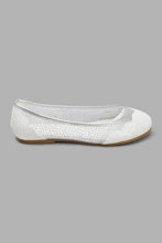 Load image into Gallery viewer, Redtag-White-Lace-Ballerina-Ballerinas-Senior-Girls-5 to 14 Years