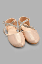 Load image into Gallery viewer, Redtag-Pink-Diamante-Trim-Ballerina-Ballerinas-Senior-Girls-5 to 14 Years