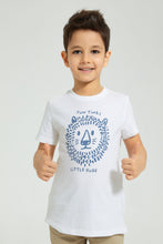 Load image into Gallery viewer, Redtag-Blue-Short-Sleeve-Print-Shirt-And-T-Shirt-Set-Boys-Shirts,-Colour:Blue,-Filter:Boys-(2-to-8-Yrs),-New-In,-New-In-BOY,-Non-Sale,-S22B,-Section:Kidswear-Boys-2 to 8 Years