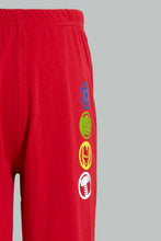 تنزيل الصورة على معرض الصور، Redtag-Navy-Marvel-Longpant-Pyjama-Set-Pyjama-Sets-Boys-2 to 8 Years
