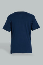 تنزيل الصورة على معرض الصور، Redtag-Navy-Marvel-Longpant-Pyjama-Set-Pyjama-Sets-Boys-2 to 8 Years