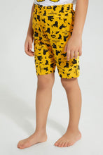 تنزيل الصورة على معرض الصور، Redtag-White-Lion-King-Shortie-Pj-Set-Pyjama-Sets-Boys-2 to 8 Years