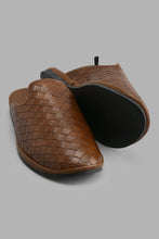 Load image into Gallery viewer, Redtag-Brown-Woven-Mule-Mules-Senior-Boys-5 to 14 Years