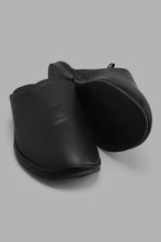 Load image into Gallery viewer, Redtag-Black-Mule-Mules-Senior-Boys-5 to 14 Years