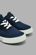 Load image into Gallery viewer, Redtag-Navy-Lace-Up-Mule-BSR-Casual-Shoes,-Colour:Navy,-Filter:Boys-Footwear-(5-to-14-Yrs),-New-In,-New-In-BSR-FOO,-Non-Sale,-S22A,-Section:Kidswear-Senior-Boys-5 to 14 Years