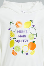 تنزيل الصورة على معرض الصور، Redtag-Offwhite-Placement-Print-Sweat-Top-Sweatshirts-Infant-Girls-3 to 24 Months