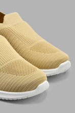 Load image into Gallery viewer, Redtag-Beige-Knit-Slip-On-Slip-Ons-Senior-Boys-5 to 14 Years