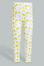 Load image into Gallery viewer, Redtag-White-Solid-Legging-Leggings-Infant-Girls-3 to 24 Months