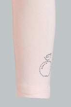 تنزيل الصورة على معرض الصور، Redtag-Pink-Solid-Legging-Leggings-Infant-Girls-3 to 24 Months