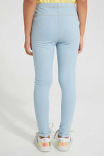 تنزيل الصورة على معرض الصور، Redtag-Lightwash-Basic-Knit-Jegging-Jeggings-Girls-2 to 8 Years
