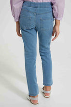 Load image into Gallery viewer, Redtag-Lightwash-Basic-Jegging-Jeggings-Girls-2 to 8 Years